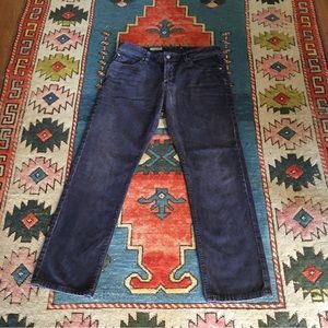 AG Adriano Goldschmied the Graduate Tailored Leg Mens Corduroy Pants 34/30